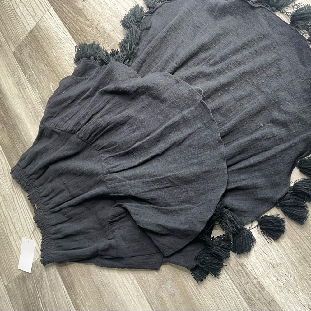 MISA LOS ANGELES Tassel Trim high low skirt - Picture 7 of 12